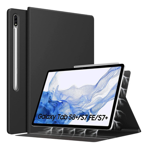 Moko Book Cover Para Galaxy Tab S8 Plus X800 Con Portalapiz