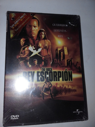 Dvd  El Rey Escorpión  The Rock  The Scorpion King