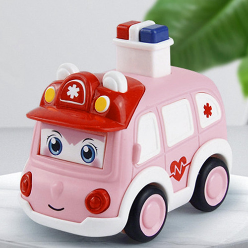 Press And Go-juguetes Educativos Para Coche, Ambulancia