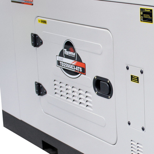 Big Gerador A Diesel Toyama Tdmg25se 22 Kw 240v Com Avr