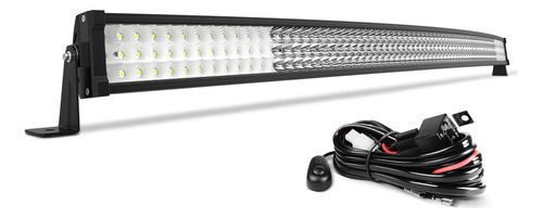 Barra Luz Led Curvada 52  513 W Triple Fila Foco Inundacion