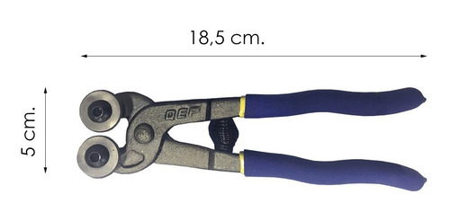 Imagen 2 de 8 de Pinza Tenaza Corte Venecitas Ceramica Mosaiquismo Qep Cuotas