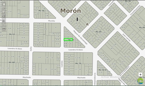 Imagen 2 de 6 de Venta Lote Moron Centro Acepta Permuta Oportunidad