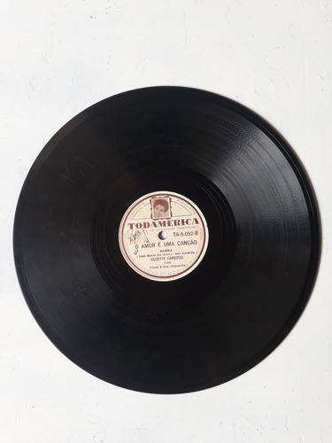 Lp 78 Rpm Elizette Cardoso Dá Me Tuas Mãos (Usado)