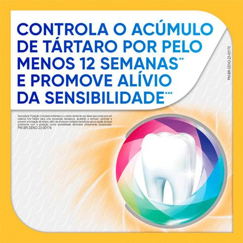 Kit 3 Un Sensodyne Proteção Clareadora + Ação Clareadora 90g
