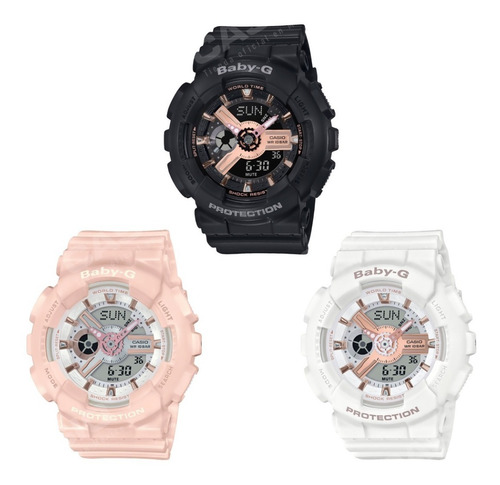 Imagen 9 de 10 de Reloj Casio Baby-g Life And Style Ba-110rg-1acr