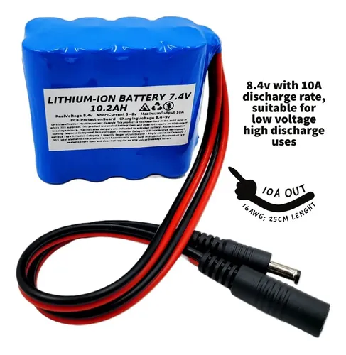 EEMB - Paquete de 2 baterías D de 1,5 V recargables de celda D Baterías EEMB - Paquete de 2 baterías D de 1,5 V recargables de celda D Baterías
