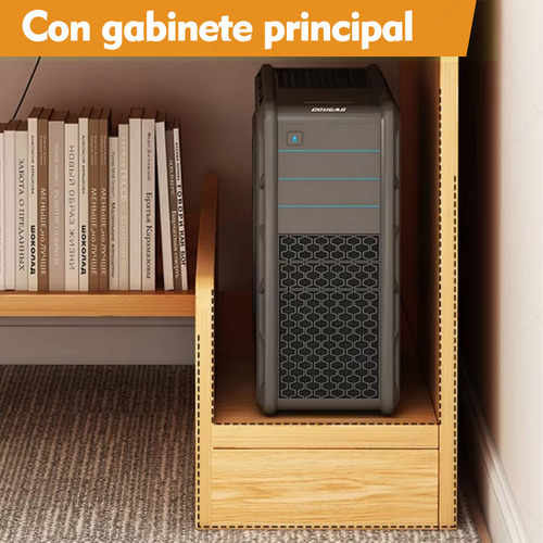 Escritorio Estudiantil Computadora P/ Oficina Con 3 Cajones