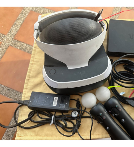 Play Station Vr 1 Con 2 Play Station Move (semi Nuevos)