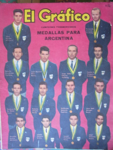 El Grafico 2283 Campeones Panamericanos Impecable