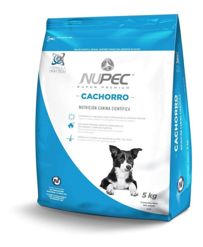 Nupec Alimento Seco Perro Cachorro Raza Mediana Grande 5kg *