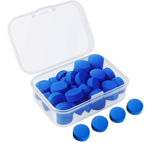 Set De 30 Botanas Suelas Puntas Para Taco De Billar - 13mm