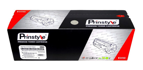 Toner Prinstyle 85a Ce285a 1.600 Pág  Iso Rendimiento 19752