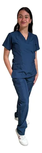 Conjunto Uniforme Antifluido Médico Pijama Dama + Obsequio