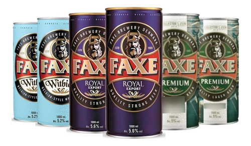 Cerveza Faxe Premium Mix Pack X 6 X 1lt. - Envío Gratis 