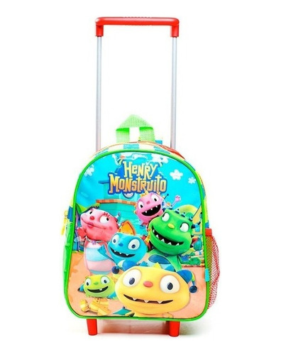 Mochila Carro Henry Monstruito 12 Pulgadas 