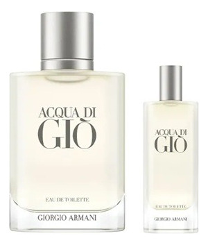 Perfume Armani Acqua Di Gio Estuche Edt 100ml + 15 Ml Orig.