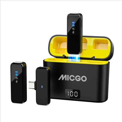 Micrófono Dual Inalámbrico Para Celular Android - Micgo T2 