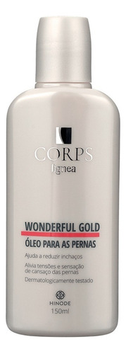 Óleo Para As Pernas Wonderful Gold Hinode 150ml