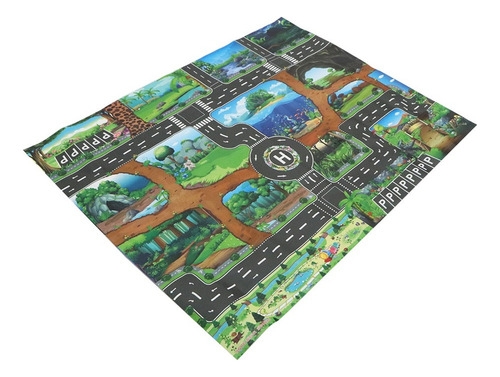 Trilhas Carros Caminhões Trens Playset