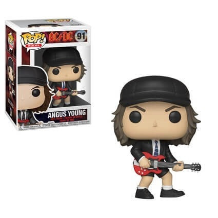 Funko Pop Angus Young N° 91 Ac Dc En Caja Nuevo