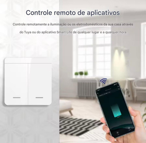 Smart Switch Rf 433mhz Tuya Wifi Interruptor Inteligente