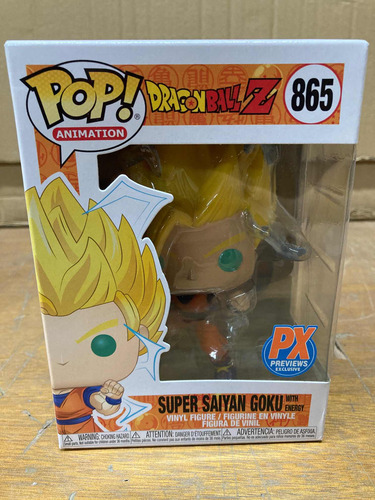 Goku With Energy Super Saiyan 2 865 Px Drsgon Ball Funko Pop