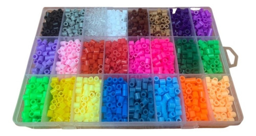 Hama/ Perler 5000+2000(obsequio) Beads 5mm 