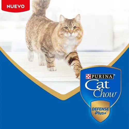 Alimento Gato Cat Chow Sin Colorante Adulto Carne Pollo 3kg