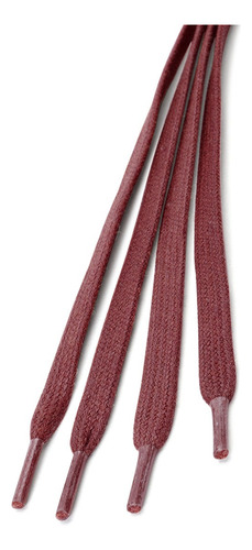 Agujetas Planos Cordones De Algodón Encerado 100cm L 2 Pares