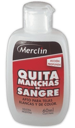 Quita Manchas De Sangre  - 60ml Merclin Colornet