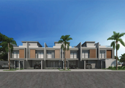 Imagem 4 de 9 de Ref.: S-057 - Sobrados Tríplex - Residencial Atlantic, Seu Sonho À Beira Mar!
