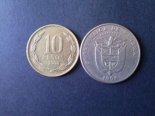 Moneda Panamá 1/4 De Balboa Níquel 1996 (c41)