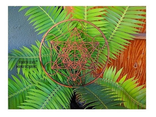 12 Cubo De Metatrón, La Pared De Madera Decoración Art Hang