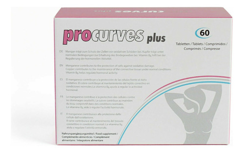 Procurves Plus I Aumento Senos Femeninos I 60 Comprimidos