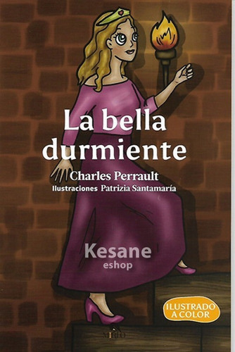 La Bella Durmiente Libro A Color Ilustrado Cuento Infantil