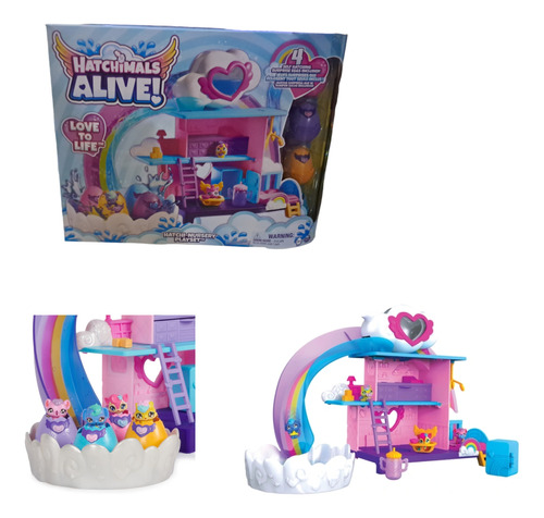 Juguete Niña Hatchimals Alive Spin Master Set Eclosionan 