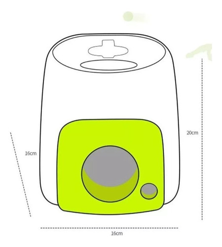 Juguete Interactivo Para Perros Lanzador Automático De Pelot