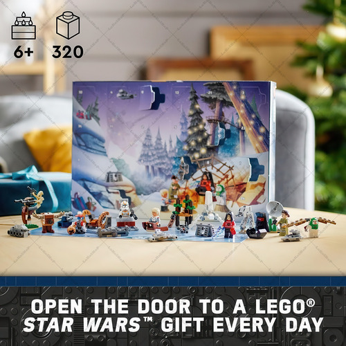 Lego Advent Calendar Star Wars 2023 Calendario Navidad 75366
