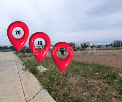 3 Terrenos Residenciales Juntos En Venta En Mazatlan Sinaloa. 162 M2 C/u Fracc.