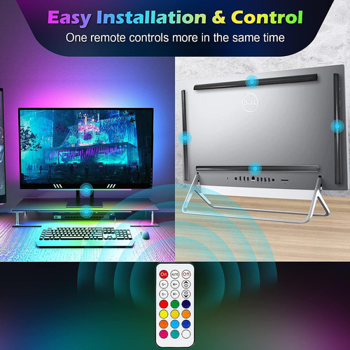 Barra De Luz De Rgb Willed En Monitor, Luces De Juego Para L
