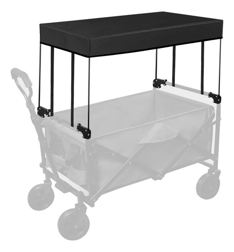 Dissh Collapsible Wagon Cart Awning Canopy - Outdoor Folding