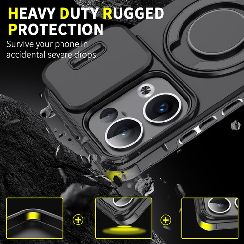 Funda Case Magnético Uso Rudo Para Oppo Reno13