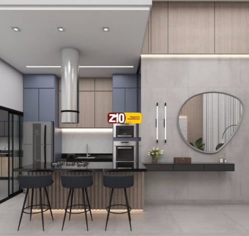 Ca09303 - Residencial Mantova - Z10 Imóveis Indaiatuba - At 218,86m² Ac 149,60m² - 03 Suítes, Cozinha Planejada Com Armários - Ca09303 - 69306559