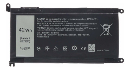 Bateria 42wh Wdxor 11.4v Dell Inspiron 13 7378 13 5000 5378