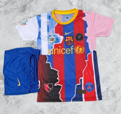 Uniformes De Fútbol P/niños, Real Madrid, Barcelona, City... (Usado)