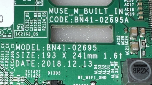 Main Samsung Qn65q80ra Qn65q80raf Qn65q80rafxza Bn41-02695a (Usado)