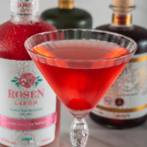 Licor Fino De Rosas 700ml Rosen Likör Schluck