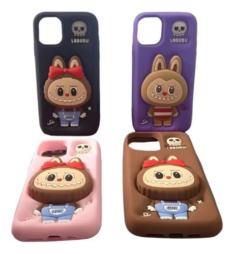 Capa Capinha Estilo Labubu Para iPhone