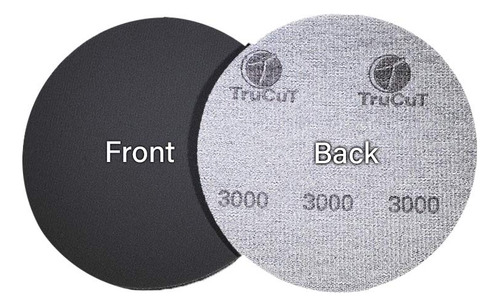 Trucut Almohadilla De Lijado Grano 3000 5 Pulgadas De